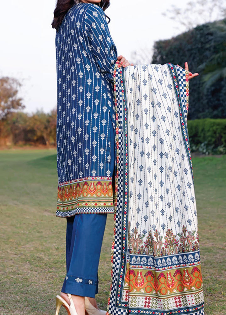 Daman by VS Textiles Printed Lawn Suits Unstitched 3 Piece VS21DL-3 1309A - Summer Collection