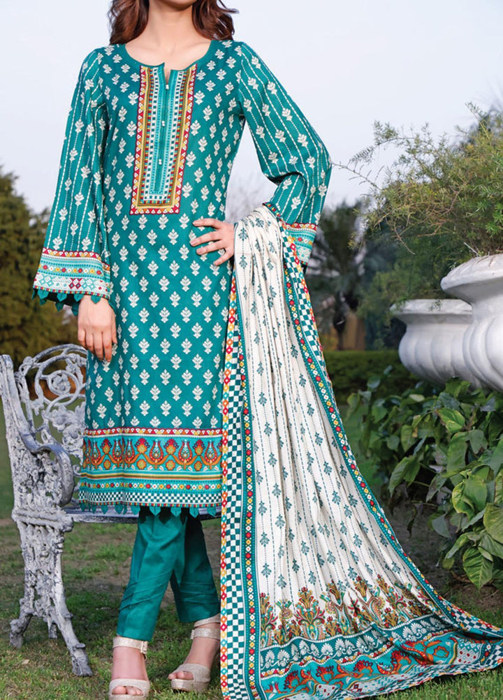 Daman by VS Textiles Printed Lawn Suits Unstitched 3 Piece VS21DL-3 1309B - Summer Collection