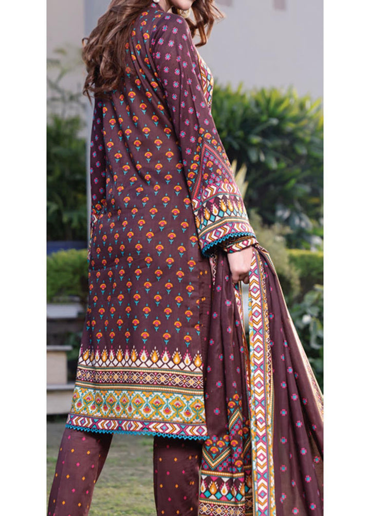 Daman by VS Textiles Printed Lawn Suits Unstitched 3 Piece VS21DL-3 1318B - Summer Collection