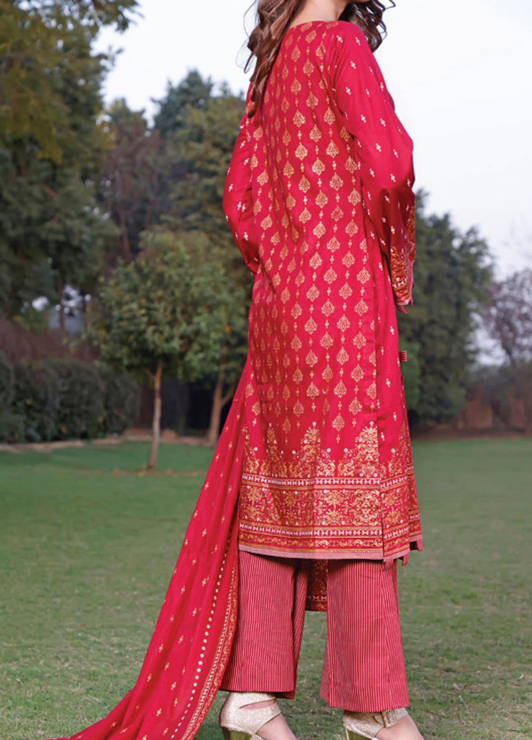 Daman by VS Textiles Printed Lawn Suits Unstitched 3 Piece VS21DL-3 1321C - Summer Collection