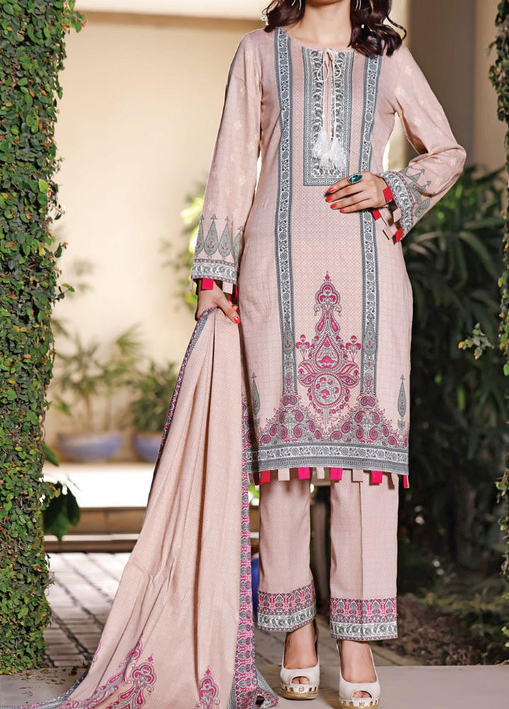 Daman by VS Textiles Printed Lawn Suits Unstitched 3 Piece VS21DL-3 1328B - Summer Collection