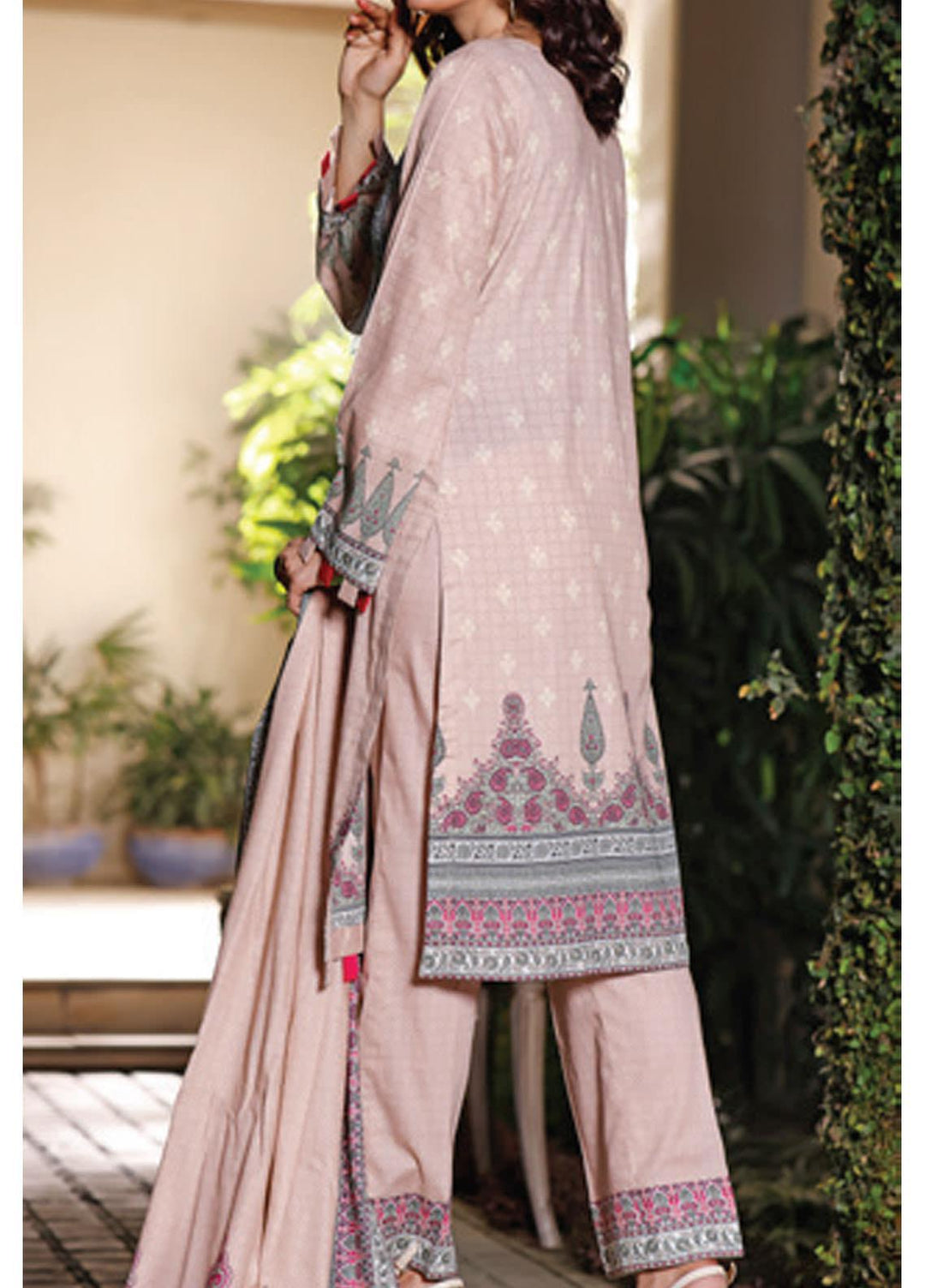 Daman by VS Textiles Printed Lawn Suits Unstitched 3 Piece VS21DL-3 1328B - Summer Collection