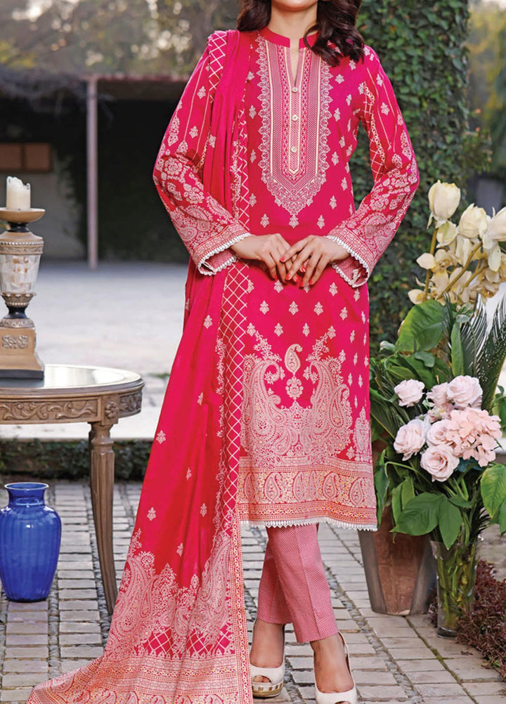 Daman by VS Textiles Printed Lawn Suits Unstitched 3 Piece VS21DL-3 1331B - Summer Collection
