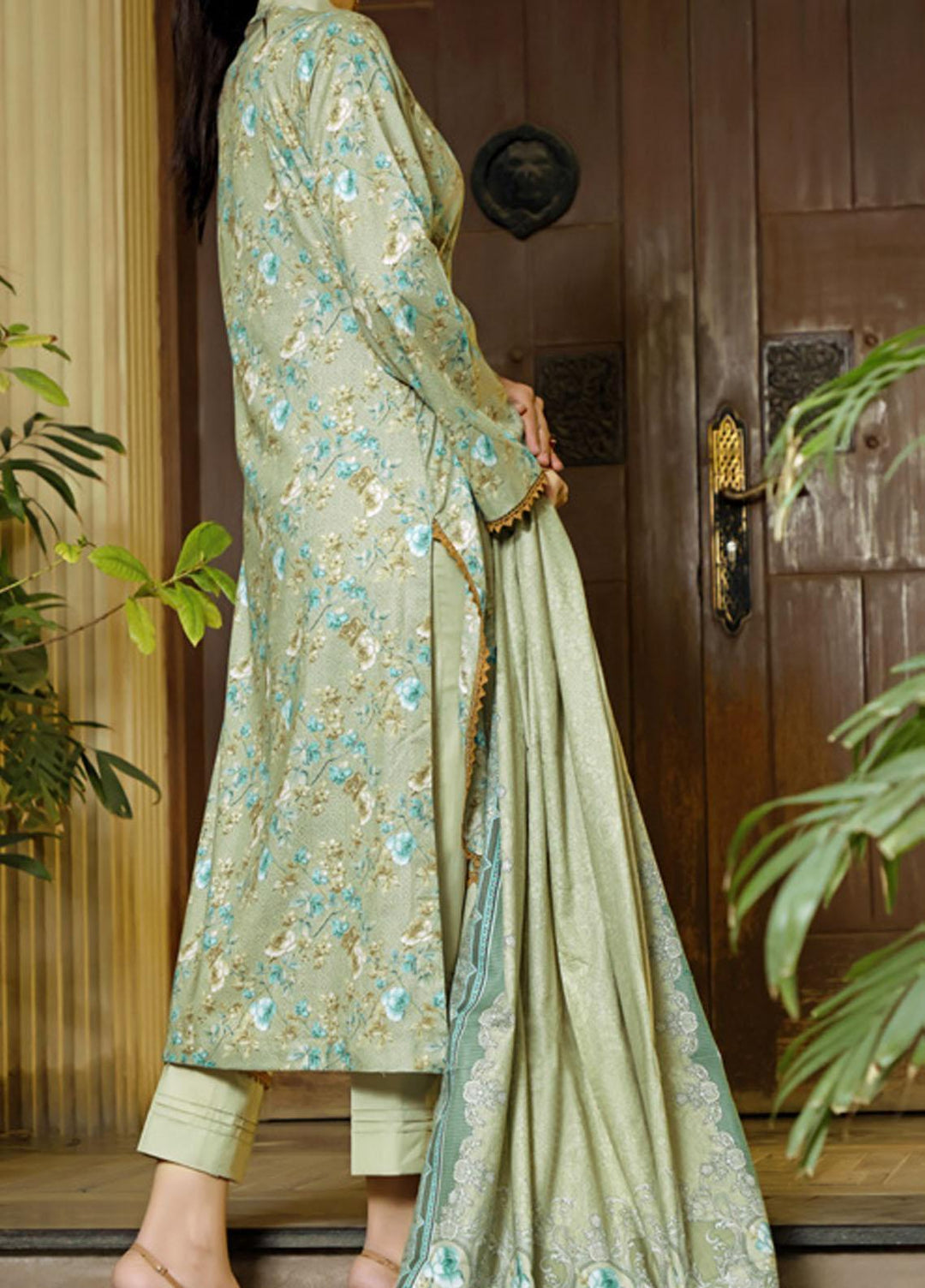 Daman By VS Textiles Printed Lawn Suits Unstitched 3 Piece VS22D 1509 - Summer Collection