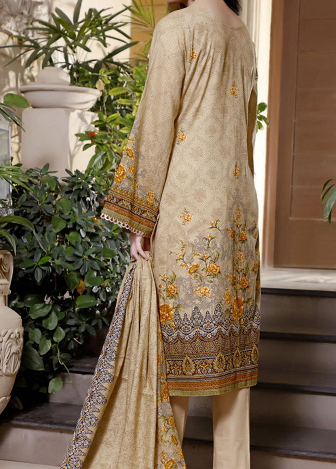 Daman By VS Textiles Printed Lawn Suits Unstitched 3 Piece VS22D 1511 - Summer Collection