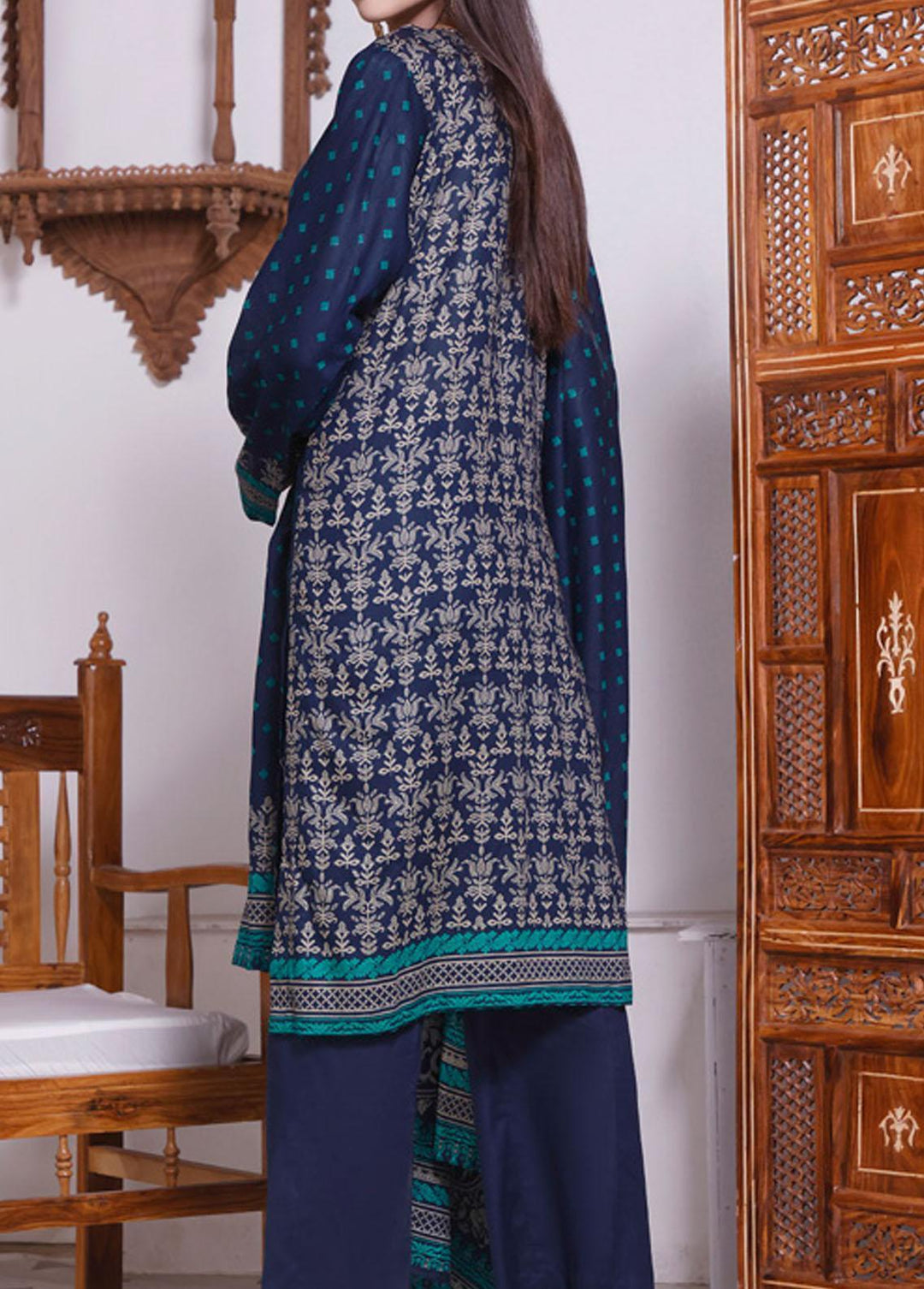 Daman By VS Textiles Printed Lawn Suits Unstitched 3 Piece VS22-D2 1501-A - Summer Collection