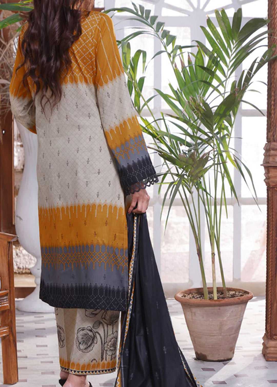 Daman By VS Textiles Printed Lawn Suits Unstitched 3 Piece VS22-D2 1502-A - Summer Collection