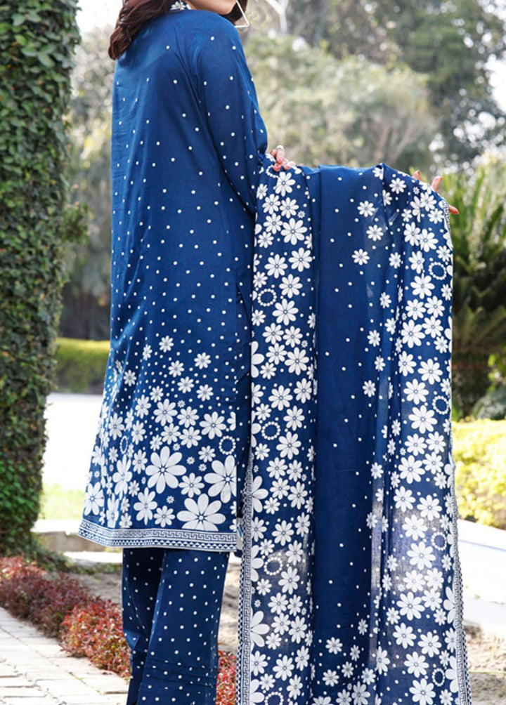 Daman By VS Textiles Printed Lawn Suits Unstitched 3 Piece VS22-D2 1514 - Summer Collection