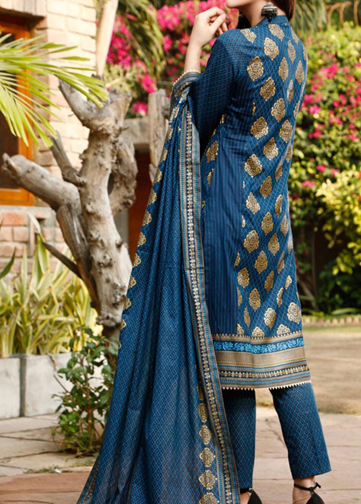 Daman By VS Textiles Printed Lawn Suits Unstitched 3 Piece VS22-D2 1515 - Summer Collection