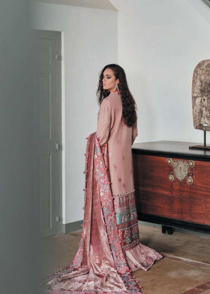 Danayah By Republic Womenswear Embroidered  Suits Unstitched 3 Piece RW22D DU-01 - Winter Collection