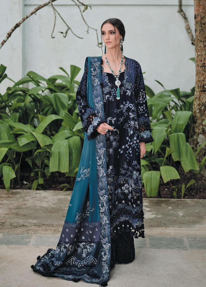Danayah By Republic Womenswear Embroidered  Suits Unstitched 3 Piece RW22D DU-03 - Winter Collection