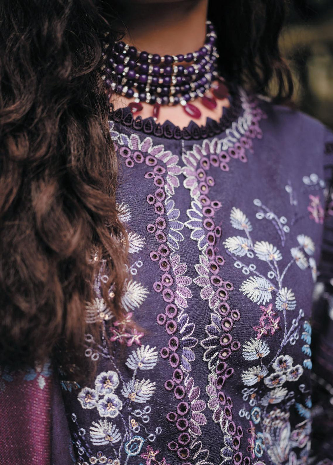 Danayah By Republic Womenswear Embroidered  Suits Unstitched 3 Piece RW22D DU-10 - Winter Collection