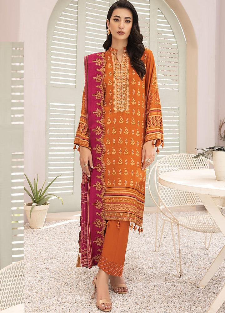 Dareechay By Lakhany Embroidered Pashmina Suits Unstitched 3 Piece LSM23DE LG-EA-0491 - Winter Collection