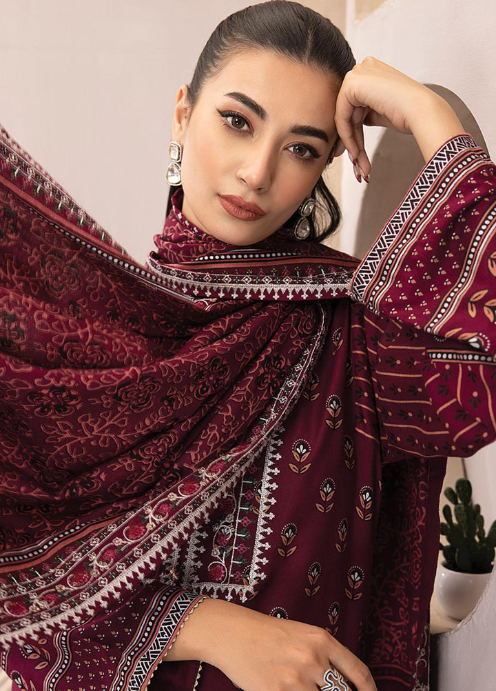 Dareechay By Lakhany Embroidered Pashmina Suits Unstitched 3 Piece LSM23DE LG-SR-0154 - Winter Collection