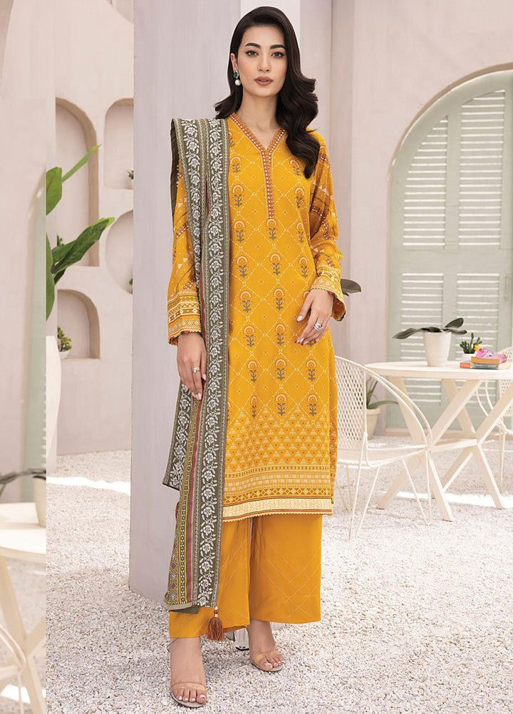 Dareechay By Lakhany Embroidered Pashmina Suits Unstitched 3 Piece LSM23DE LG-ZH-0100 - Winter Collection