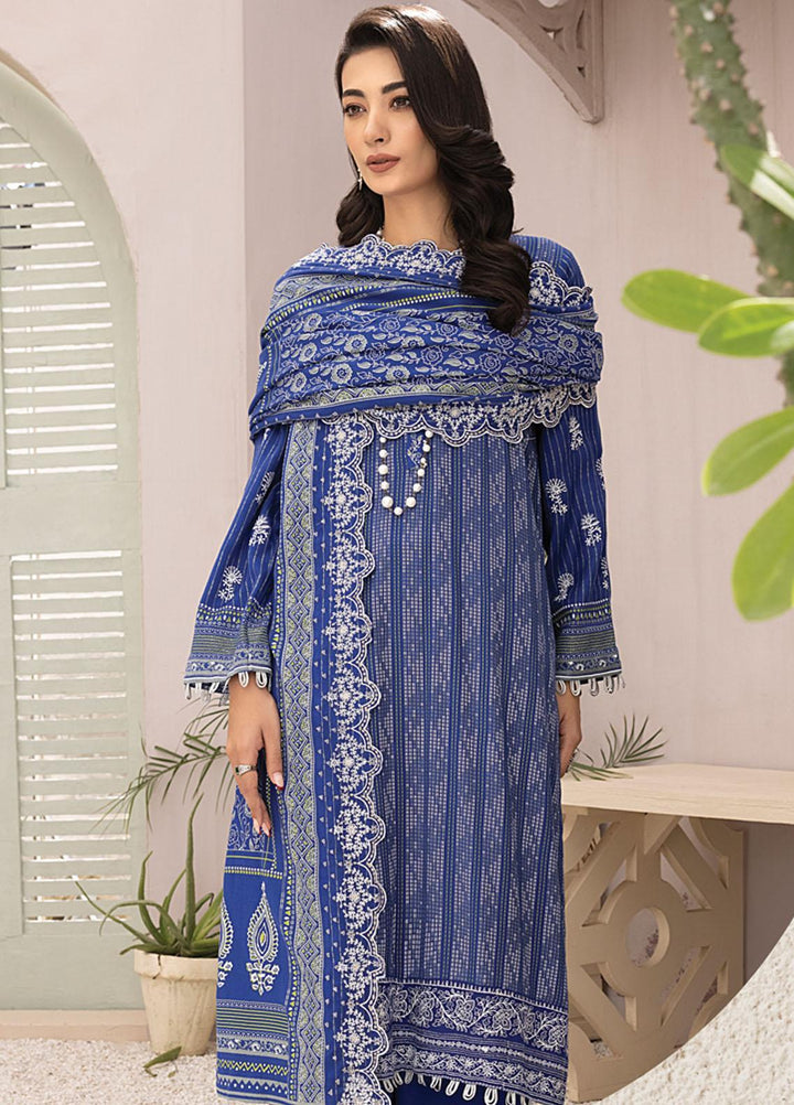 Dareechay By Lakhany Embroidered Pashmina Suits Unstitched 3 Piece LSM23DE LG-ZH-0101 - Winter Collection