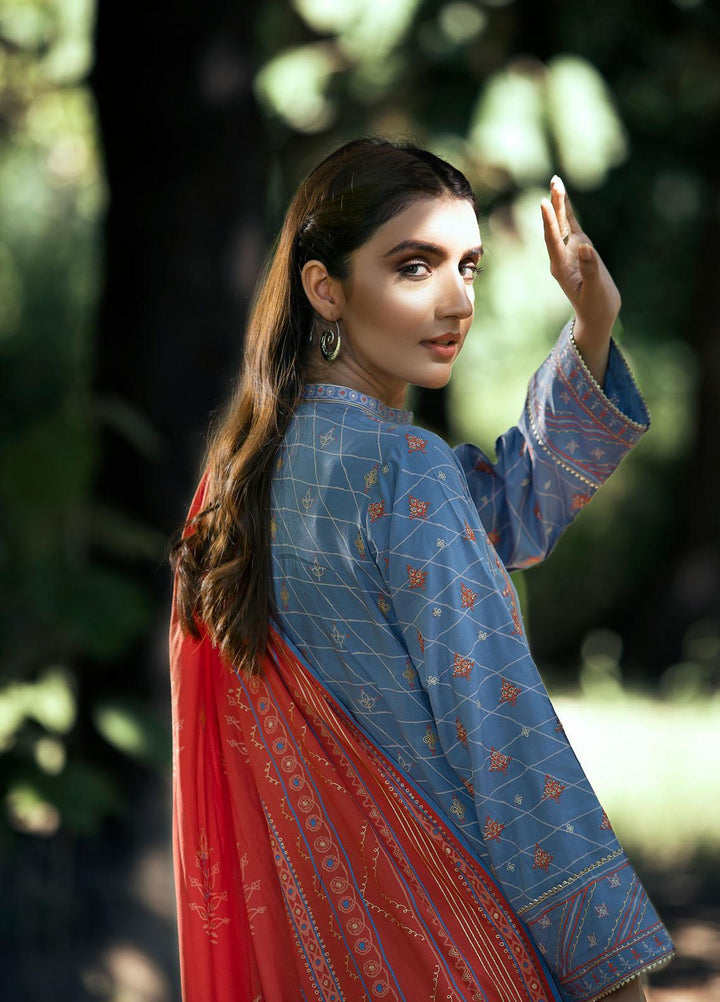 Dareechay by Lakhany Embroidered Pashmina Suits Unstitched 3 Piece LSM21DU DEW-6022-A - Winter Collection