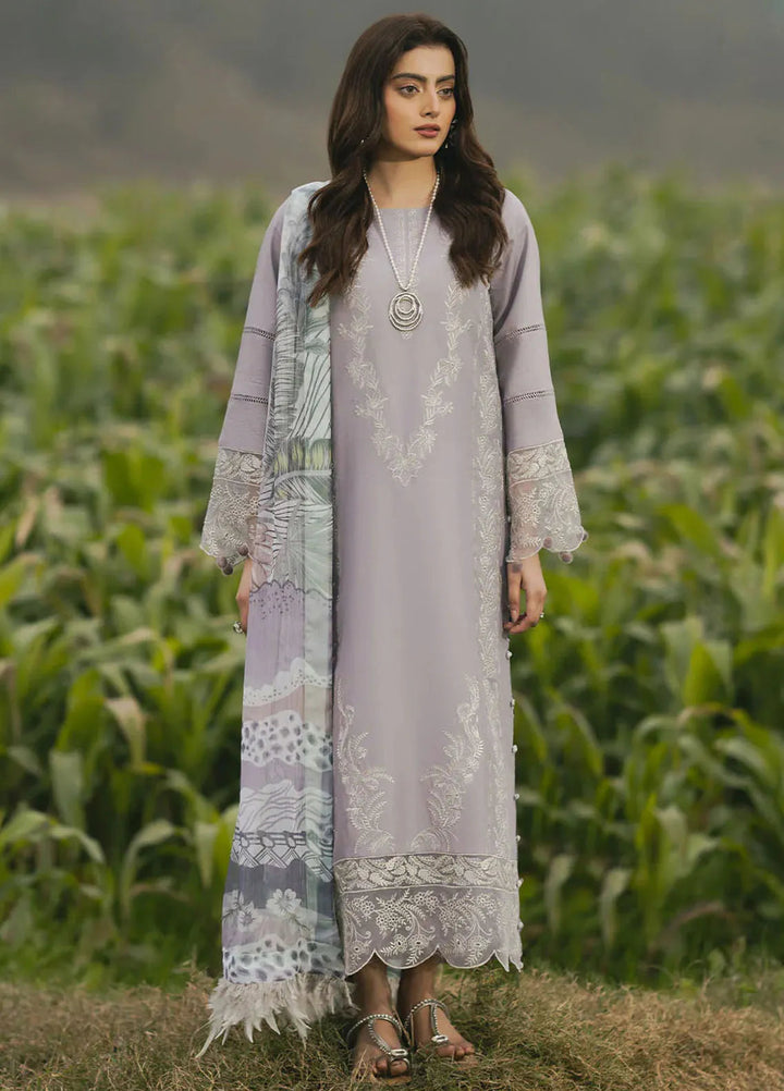 Dareen by Izel Embroidered Lawn Suits Unstitched 3 Piece IZL25DL Ibtida - Summer Collection