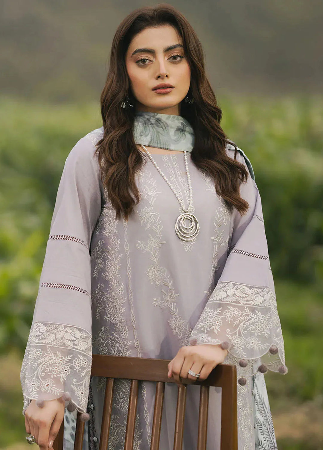 Dareen by Izel Embroidered Lawn Suits Unstitched 3 Piece IZL25DL Ibtida - Summer Collection