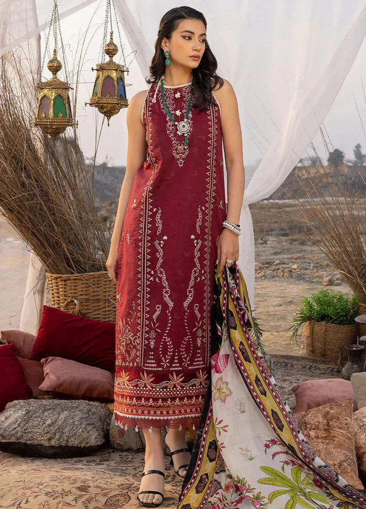 Dareen By Izel Pret Embroidered Lawn 3 Piece Suit Fasana