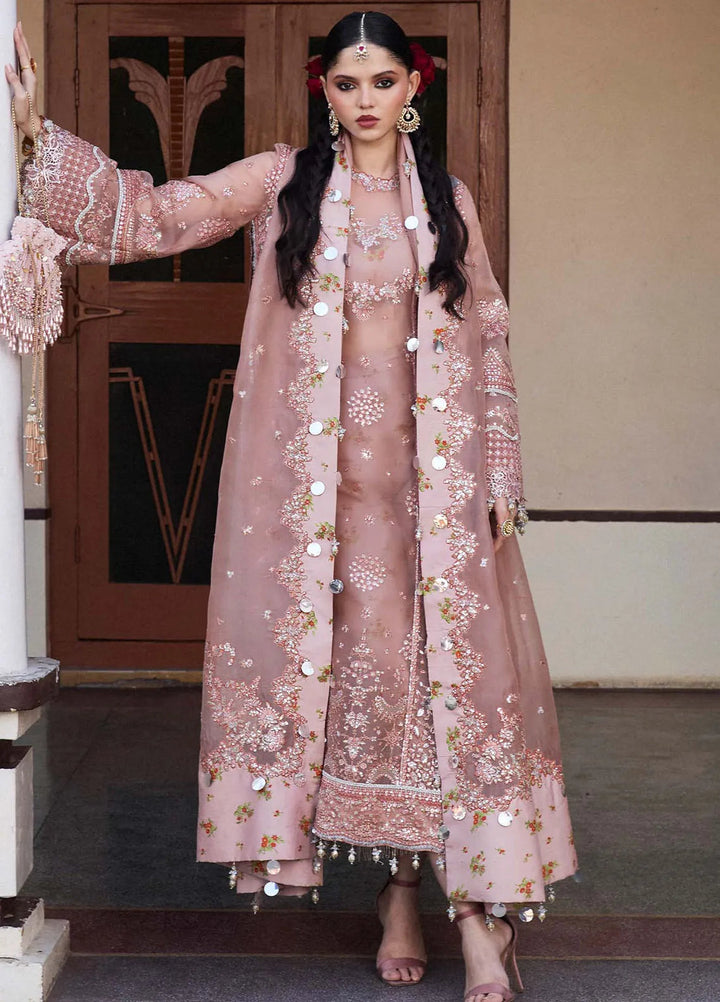 Darling by Hussain Rehar Embroidered Suit Unstitched 4 Piece HRR25D Danara - Festive Collection