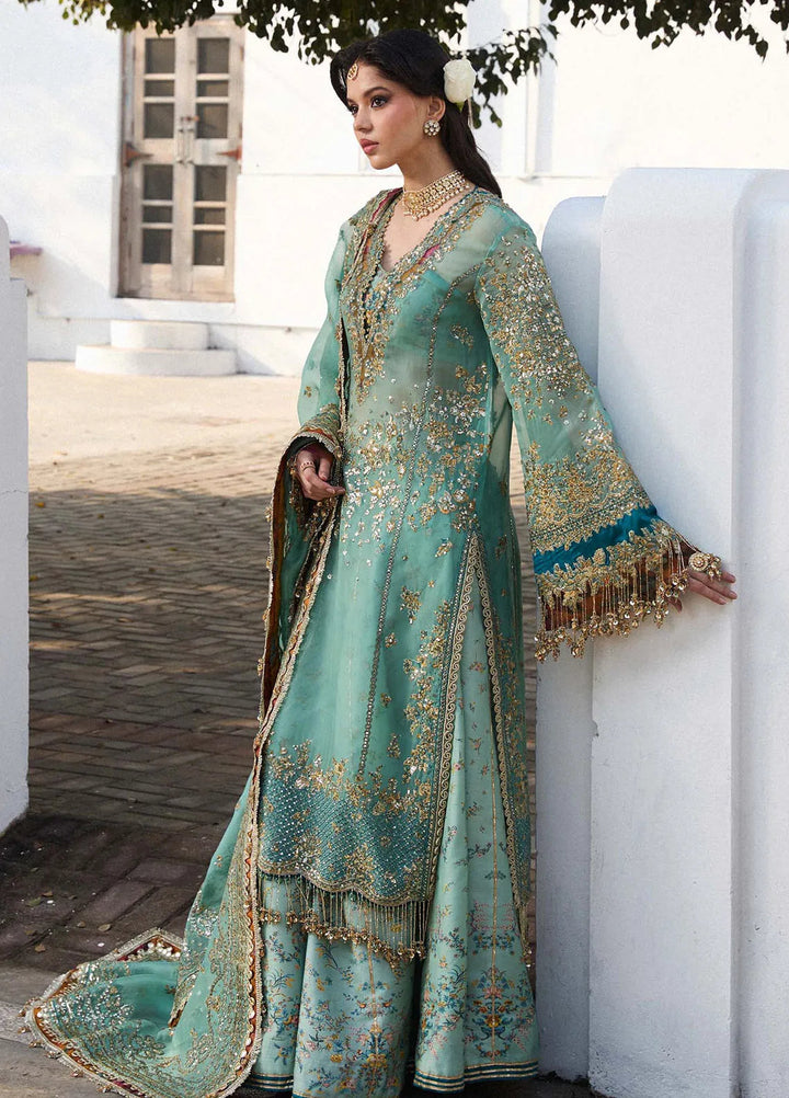 Darling by Hussain Rehar Embroidered Suit Unstitched 4 Piece HRR25D Miraye - Festive Collection