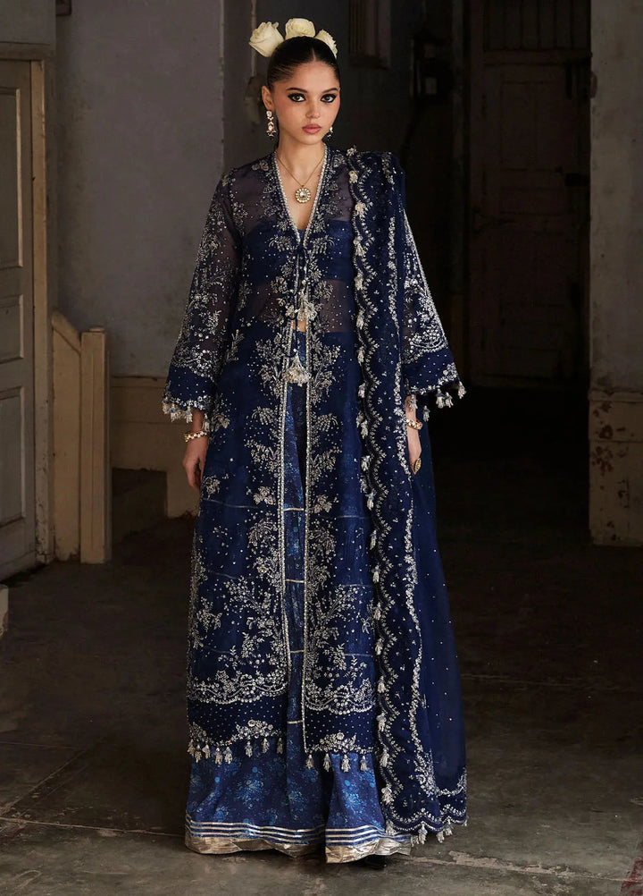 Darling by Hussain Rehar Embroidered Suit Unstitched 4 Piece HRR25D Safa - Festive Collection