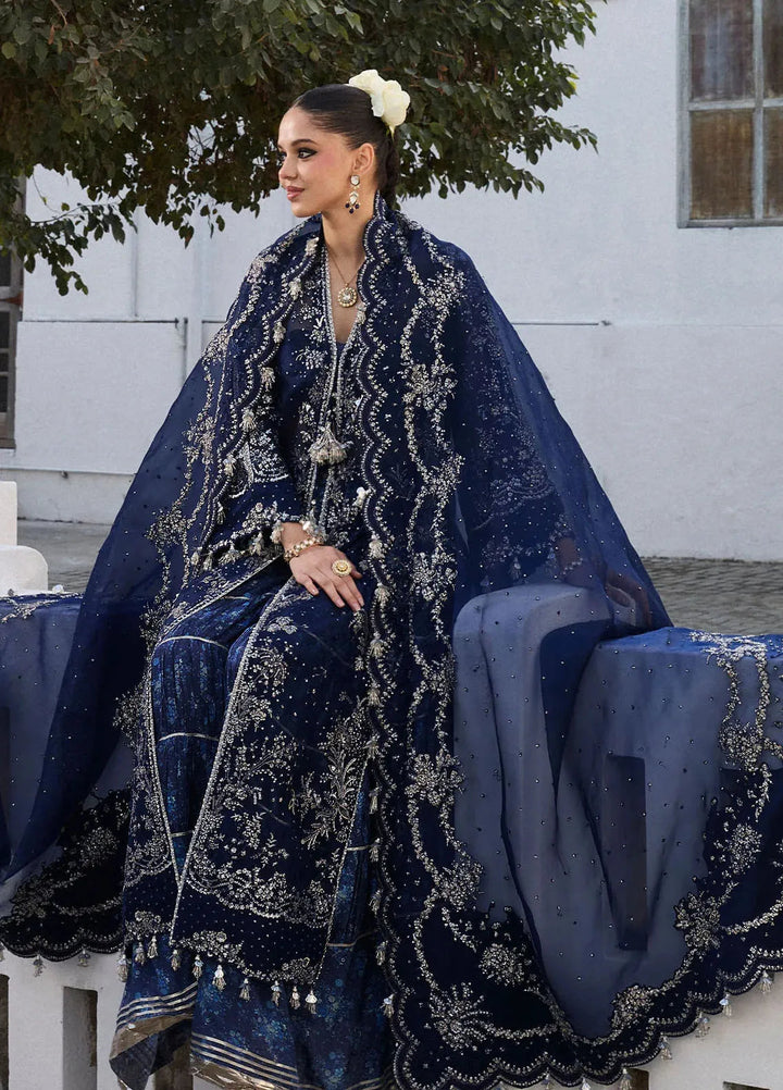 Darling by Hussain Rehar Embroidered Suit Unstitched 4 Piece HRR25D Safa - Festive Collection