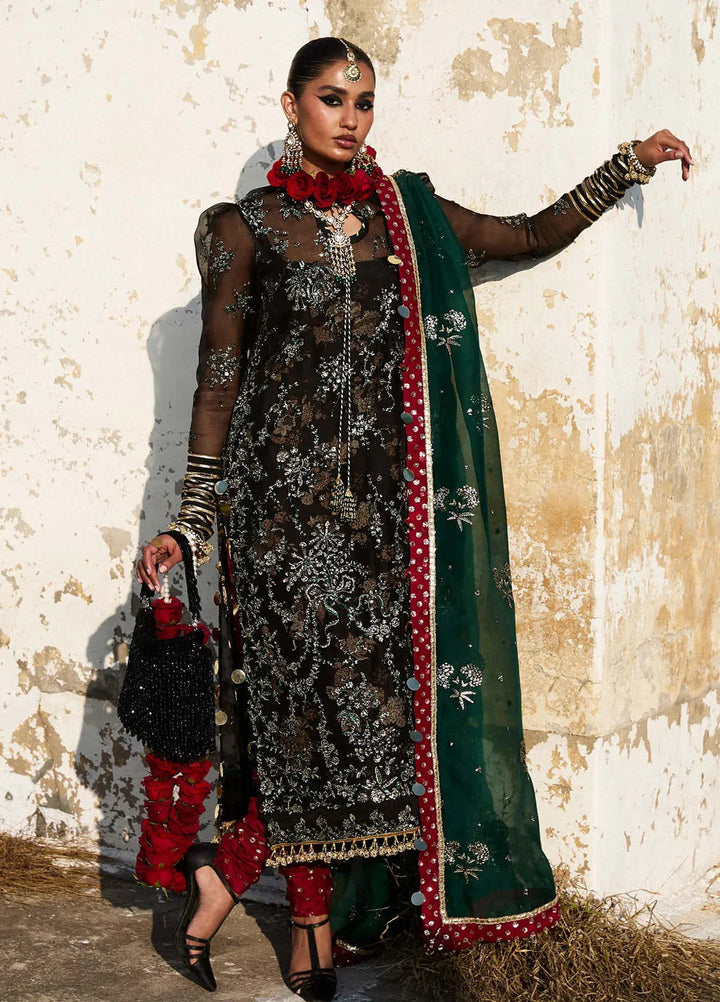 Darling by Hussain Rehar Embroidered Suit Unstitched 4 Piece HRR25D Shama - Festive Collection