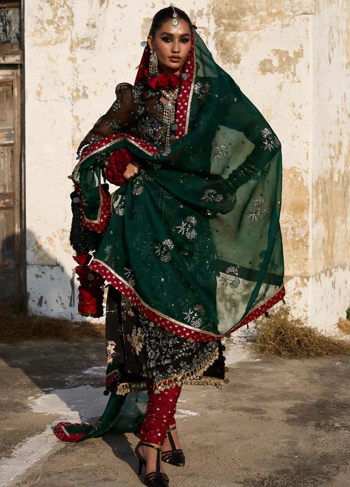 Darling by Hussain Rehar Embroidered Suit Unstitched 4 Piece HRR25D Shama - Festive Collection