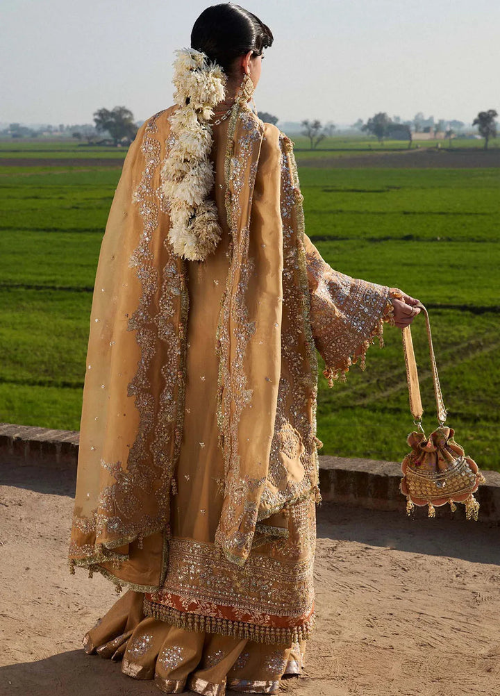 Darling by Hussain Rehar Embroidered Suit Unstitched 4 Piece HRR25D Sundal - Festive Collection