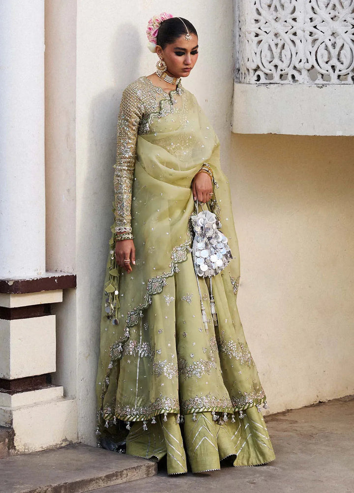 Darling by Hussain Rehar Embroidered Suit Unstitched 4 Piece HRR25D Tahiri - Festive Collection