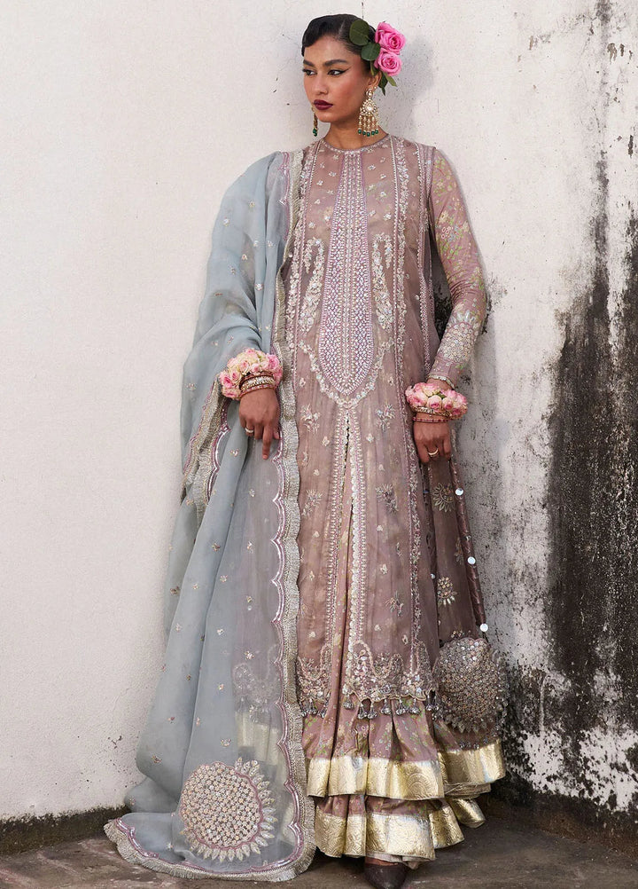 Darling by Hussain Rehar Embroidered Suit Unstitched 4 Piece HRR25D Ziniya - Festive Collection