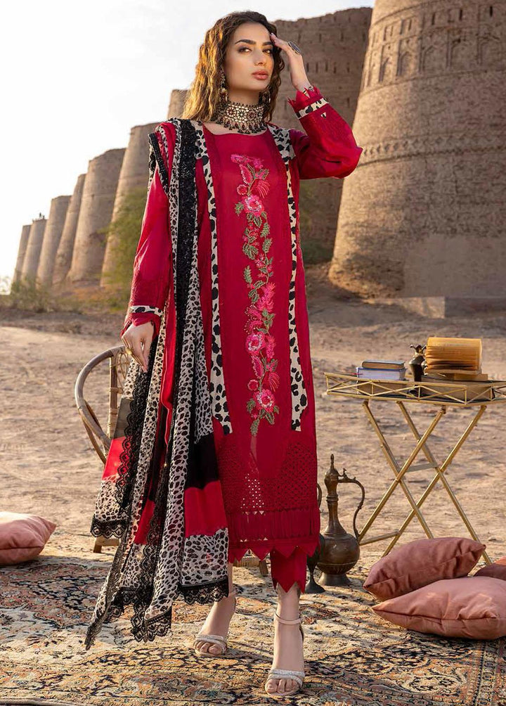 Dasht by Charizma Embroidered Lawn Suits Unstitched 3 Piece CRZ23D CSS-01 - Premium Collection