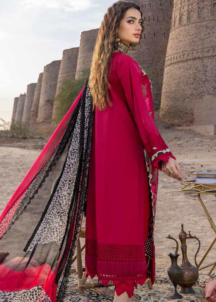 Dasht by Charizma Embroidered Lawn Suits Unstitched 3 Piece CRZ23D CSS-01 - Premium Collection