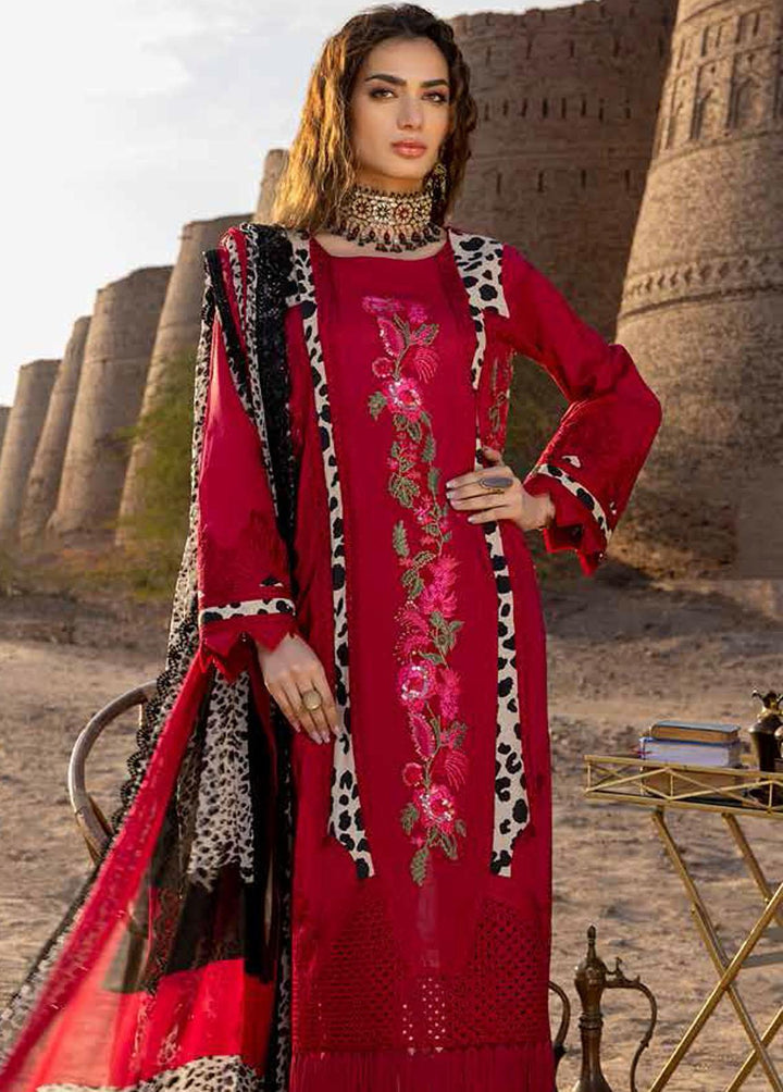 Dasht by Charizma Embroidered Lawn Suits Unstitched 3 Piece CRZ23D CSS-01 - Premium Collection