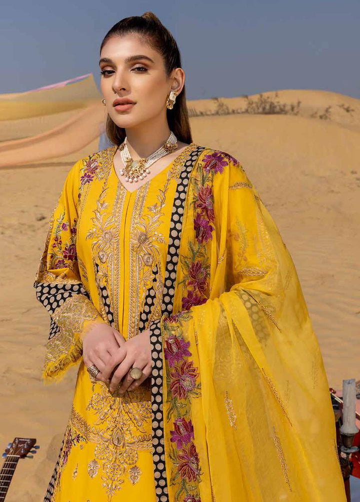 Dasht by Charizma Embroidered Lawn Suits Unstitched 3 Piece CRZ23D CSS-02 - Premium Collection