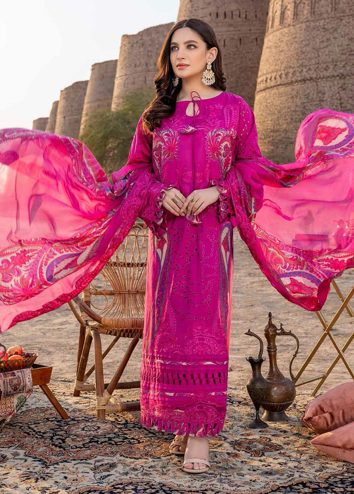 Dasht by Charizma Embroidered Lawn Suits Unstitched 3 Piece CRZ23D CSS-03 - Premium Collection