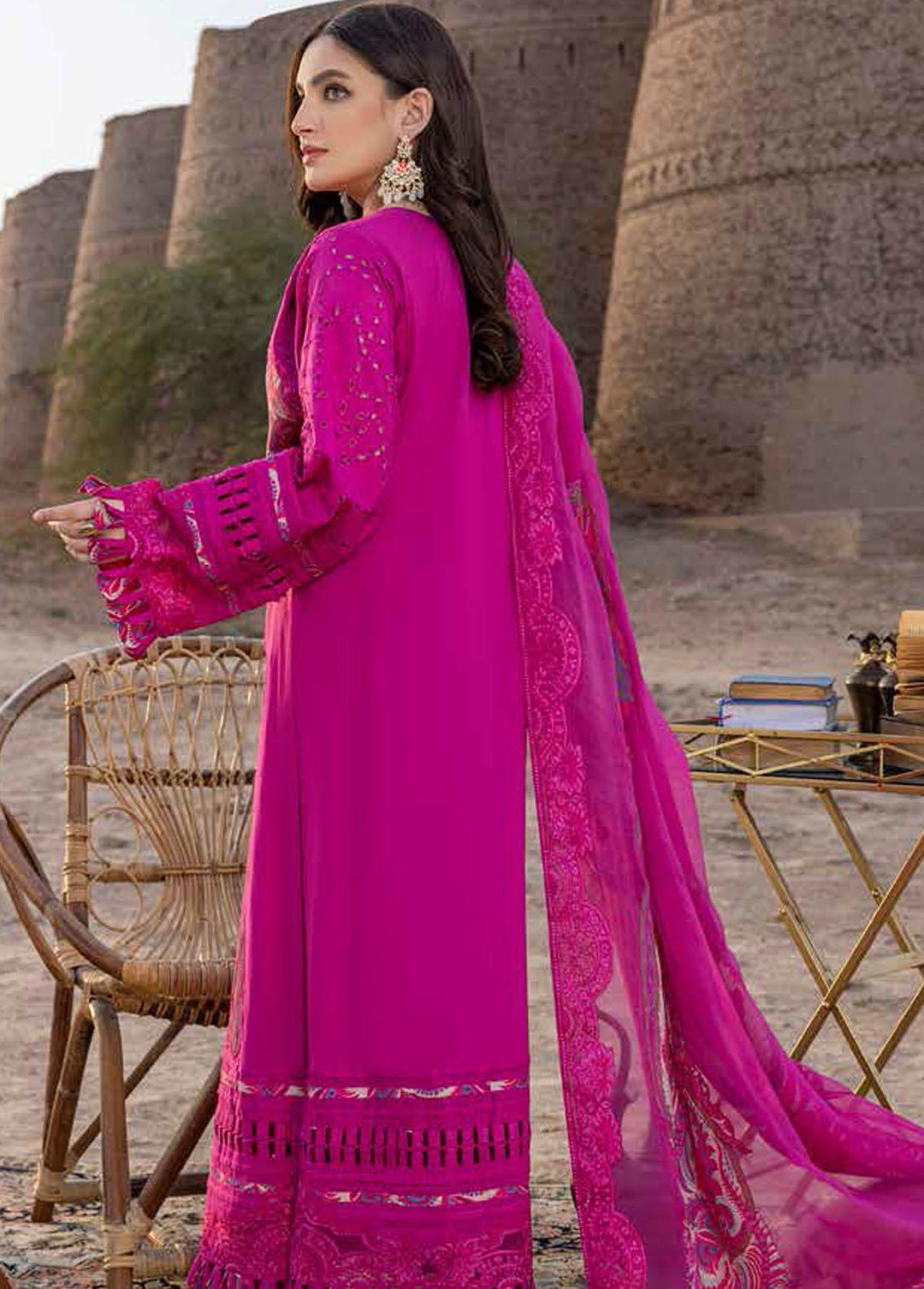 Dasht by Charizma Embroidered Lawn Suits Unstitched 3 Piece CRZ23D CSS-03 - Premium Collection