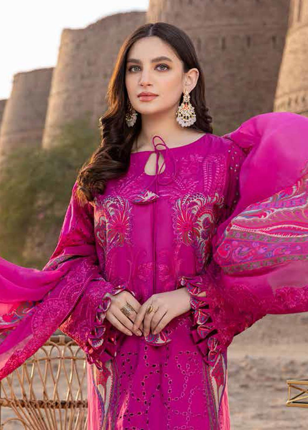 Dasht by Charizma Embroidered Lawn Suits Unstitched 3 Piece CRZ23D CSS-03 - Premium Collection