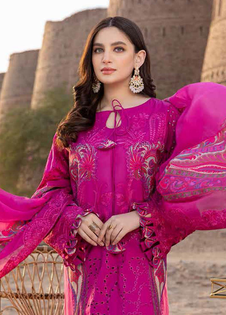 Dasht by Charizma Embroidered Lawn Suits Unstitched 3 Piece CRZ23D CSS-03 - Premium Collection