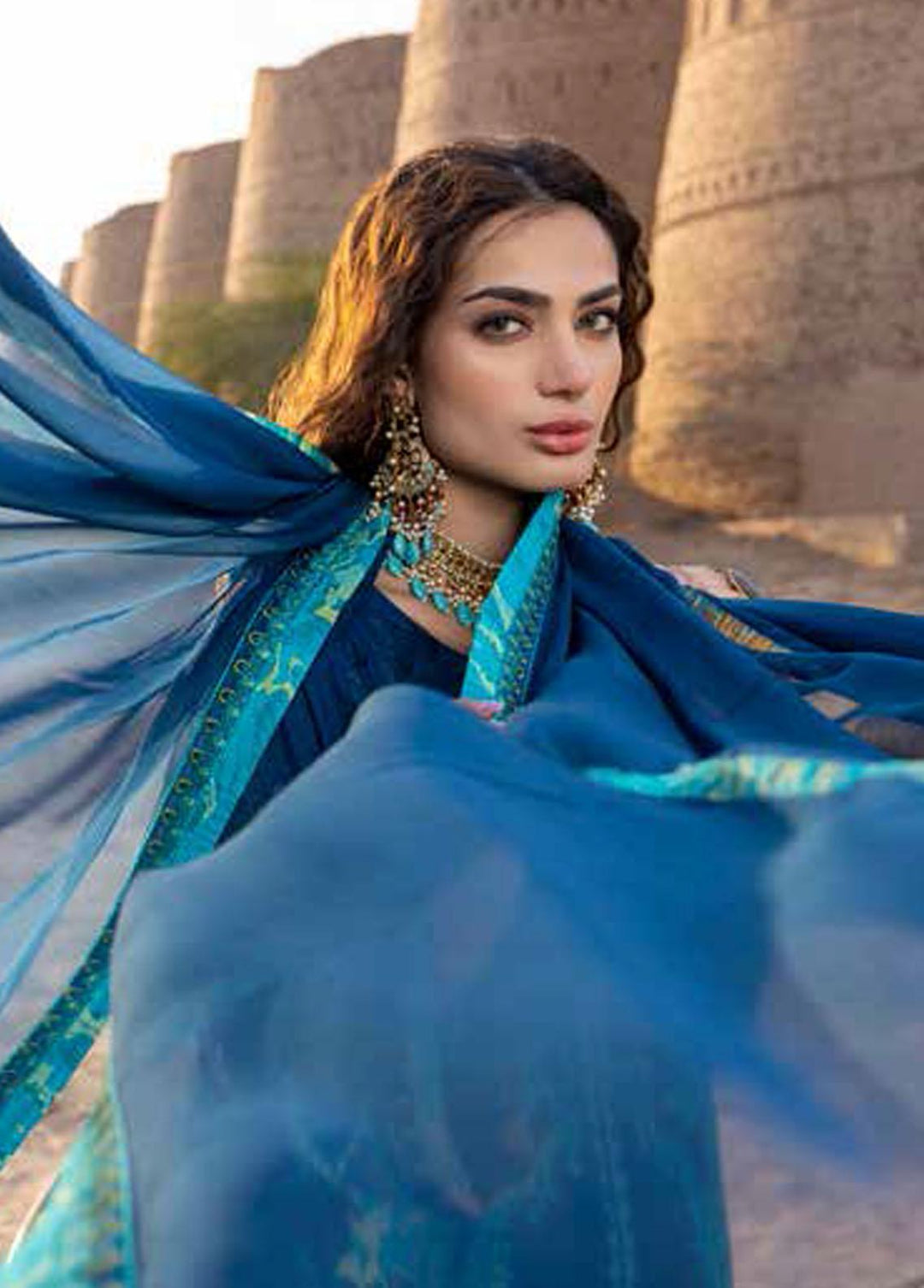 Dasht by Charizma Embroidered Lawn Suits Unstitched 3 Piece CRZ23D CSS-05 - Premium Collection