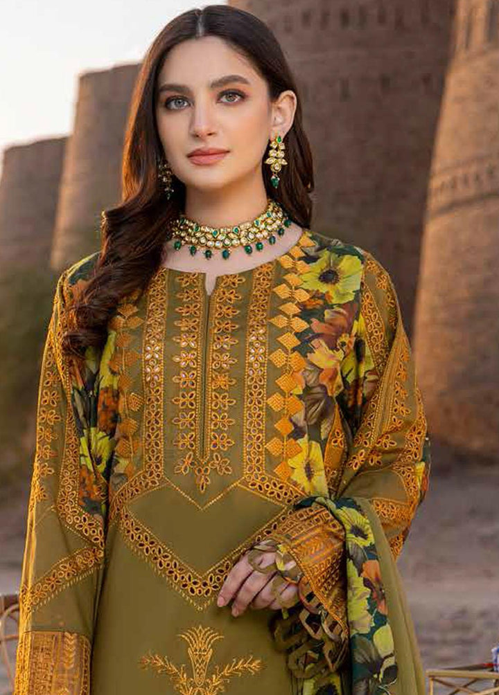 Dasht by Charizma Embroidered Lawn Suits Unstitched 3 Piece CRZ23D CSS-06 - Premium Collection