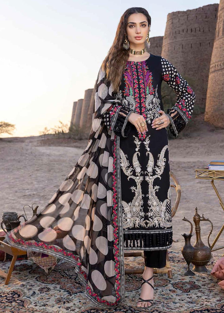 Dasht by Charizma Embroidered Lawn Suits Unstitched 3 Piece CRZ23D CSS-07 - Premium Collection