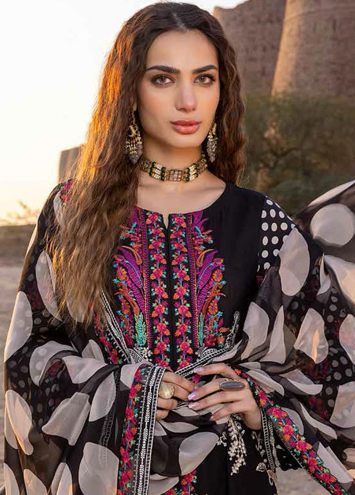 Dasht by Charizma Embroidered Lawn Suits Unstitched 3 Piece CRZ23D CSS-07 - Premium Collection