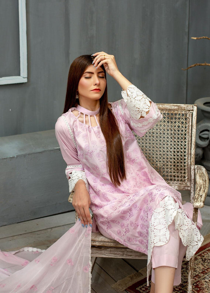 Dastaan By Addee Embroidered Lawn Suits Unstitched 3 Piece AD23D USA-1025 - Festive Collection