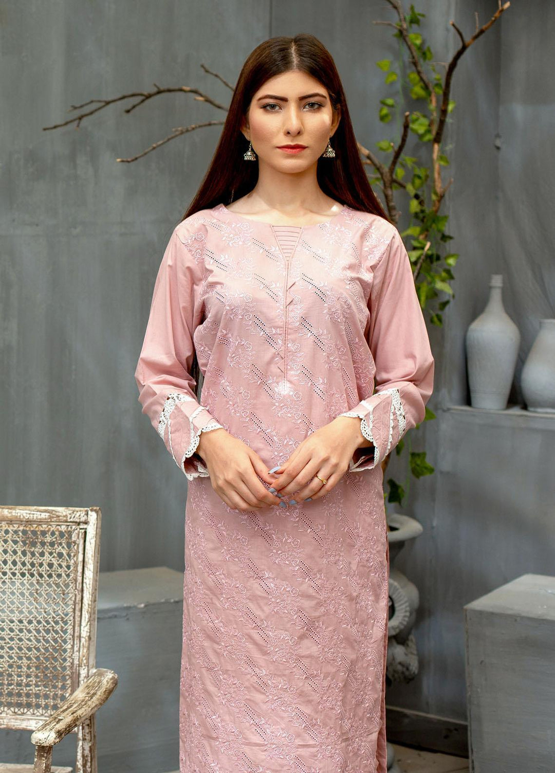 Dastaan By Addee Embroidered Lawn Suits Unstitched 3 Piece AD23D USA-1030 - Festive Collection