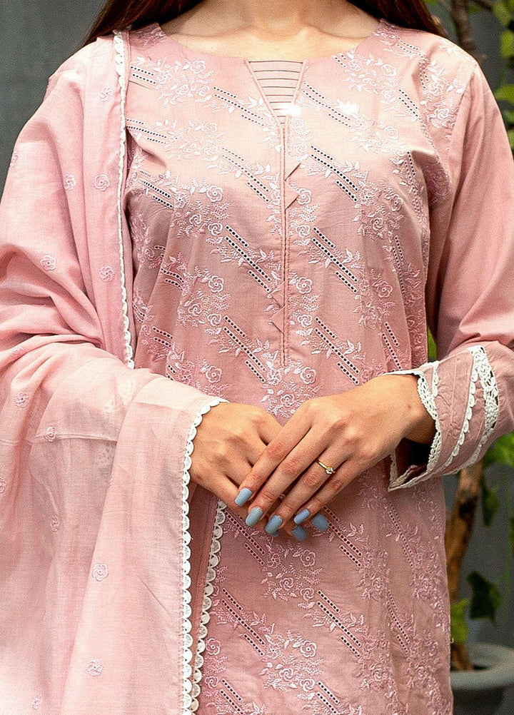 Dastaan By Addee Embroidered Lawn Suits Unstitched 3 Piece AD23D USA-1030 - Festive Collection