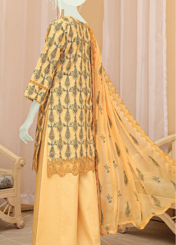 Dastaan by Humdum Embroidered Lawn Suits Unstitched 3 Piece HD22DL D6 - Summer Collection