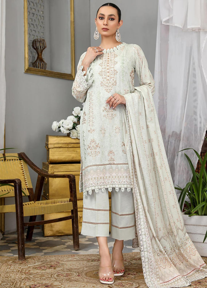 Dastaan By Humdum Embroidered Viscose Suits Unstitched 3 Piece HD22D 02 - Winter Collection
